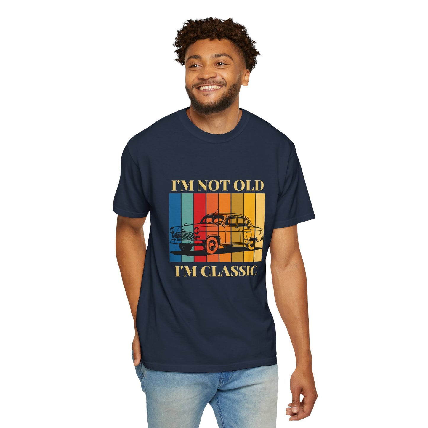 Vintage-Inspired Classic T-Shirt, Retro Car Design, Funny Gift for Car Lovers, Unisex Graphic Tee, Unique Birthday Present