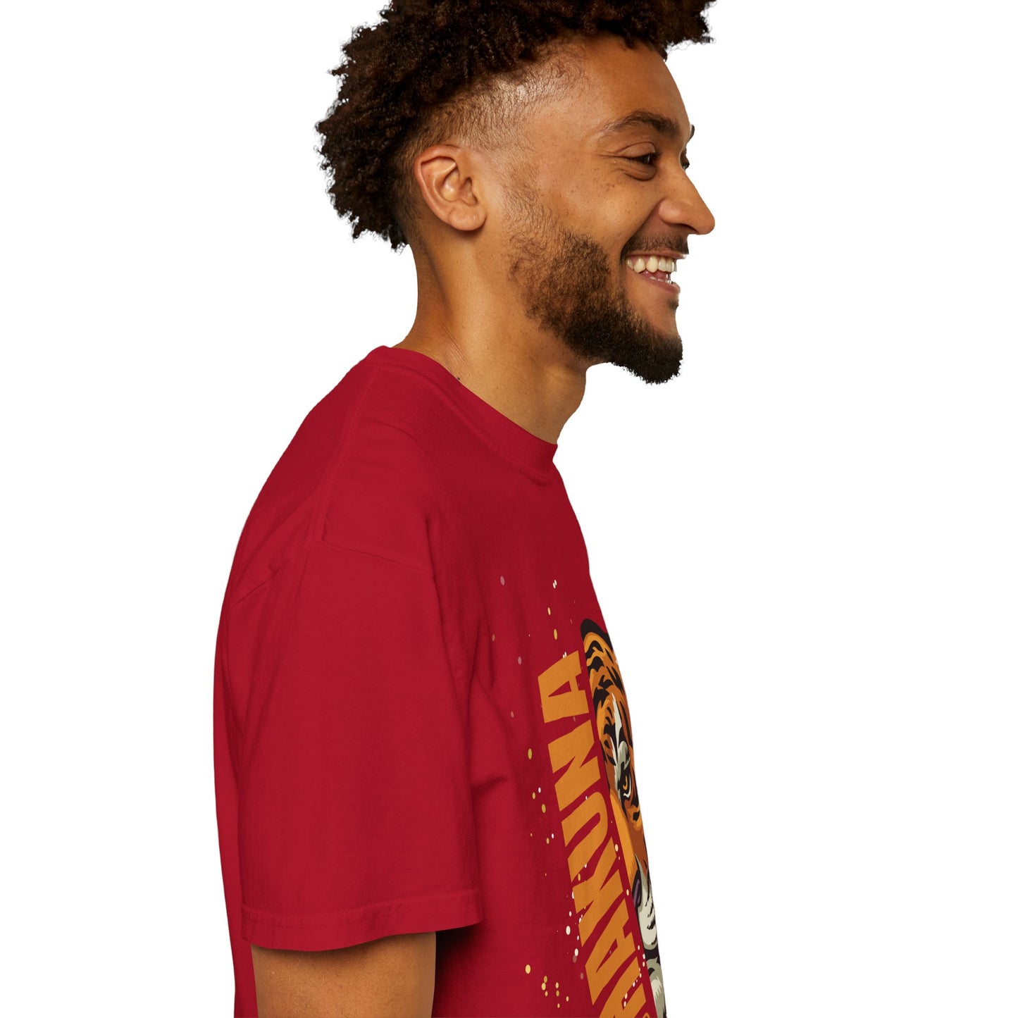 Hakuna Matata Unisex Garment-Dyed T-Shirt | Casual Wear, Tiger Graphic Tee, Gift for Animal Lovers, Eco-Friendly Shirt, Everyday Apparel