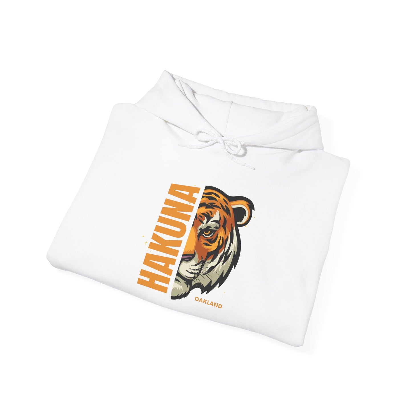 Hakuna Matata Tiger Hoodie - Relaxed Unisex Sweatshirt for Nature Lovers, Gift for Wildlife Enthusiasts, Casual Wear, Comfortable Layering